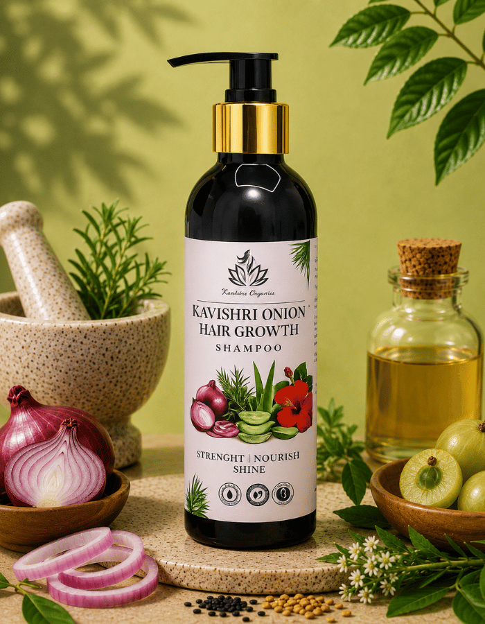 Kavishri Organics Onion Hair Growth Shampoo