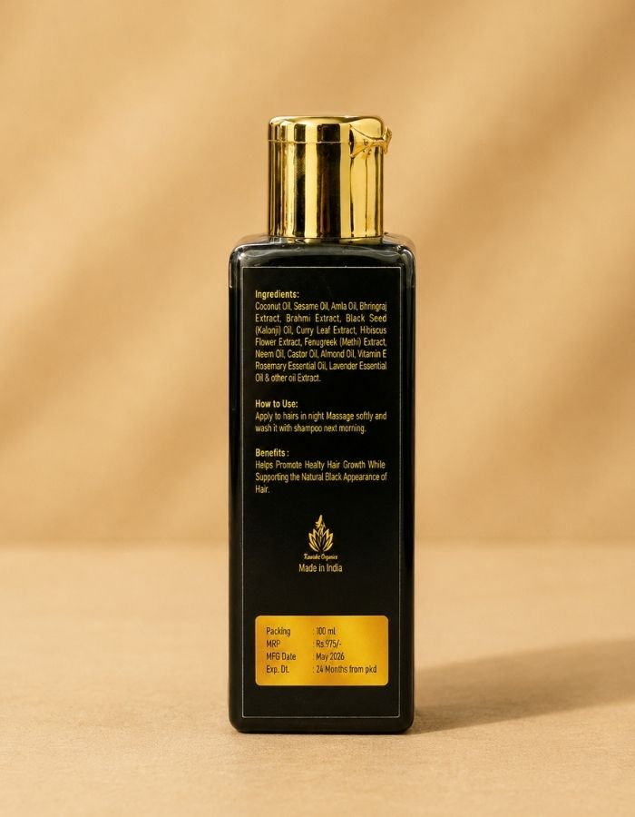Kavishri Organics Black Hair Oil