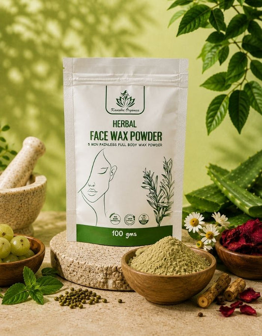 Kavishri Organics Herbal Face Wax Powder