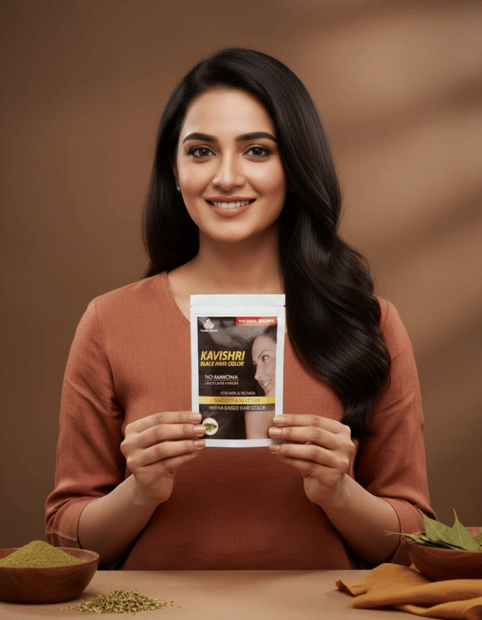 Kavishri Natural Hair Colour (Natural Brown)