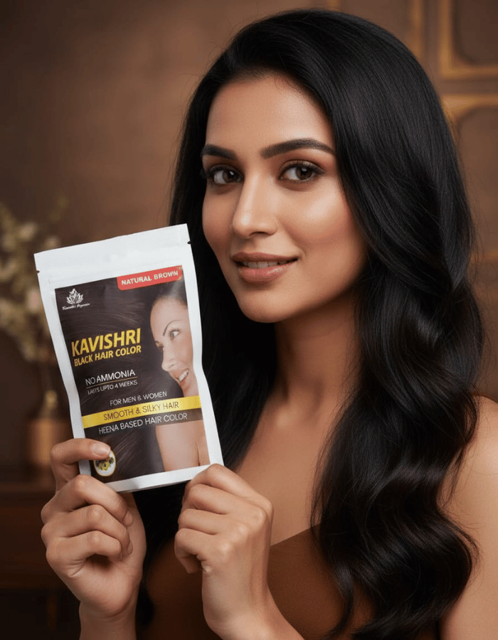 Kavishri Natural Hair Colour (Natural Brown)