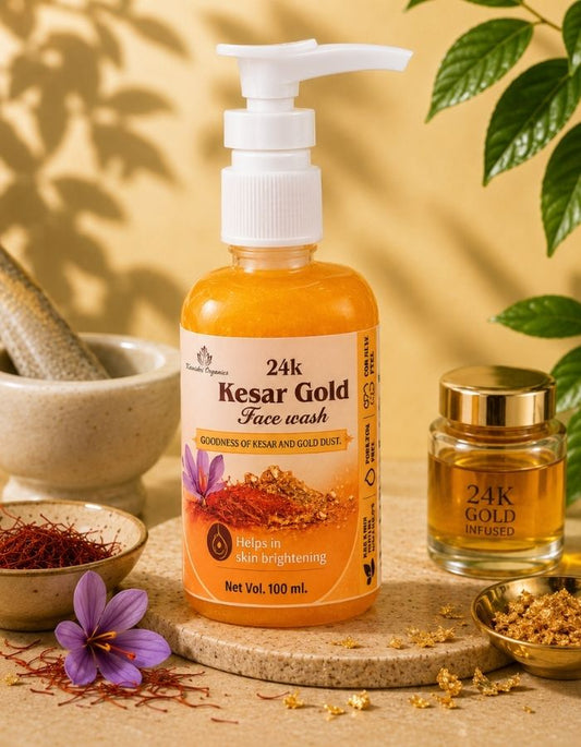 24K Kesar Gold Face Wash
