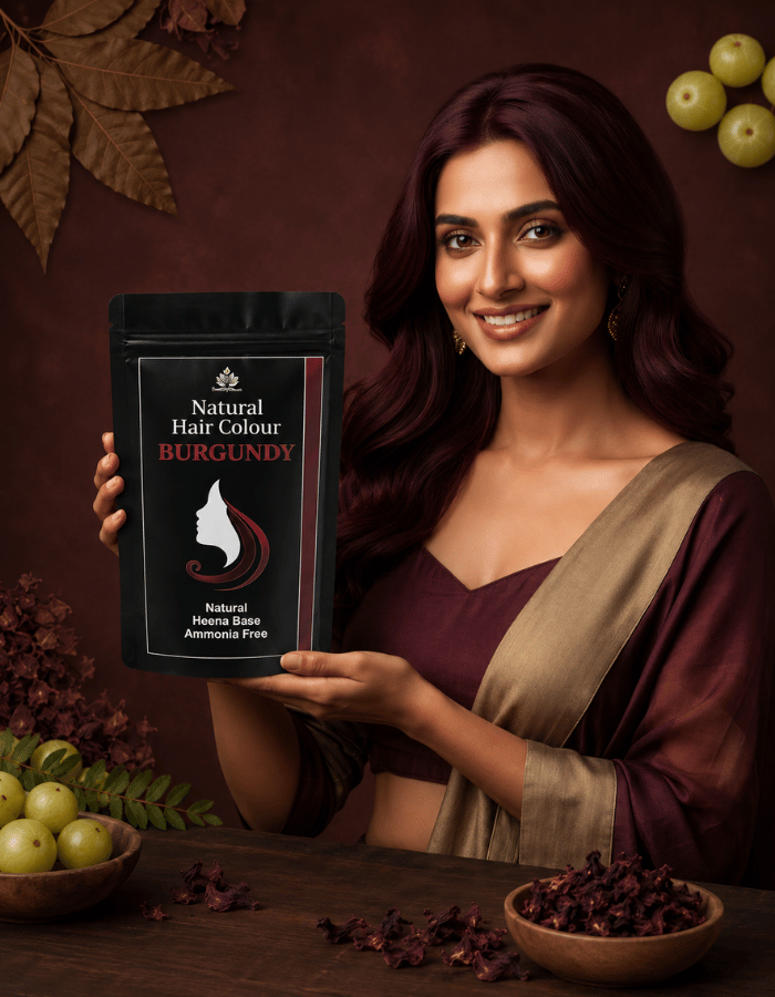 Kavishri Natural Hair Colour (Burgundy )